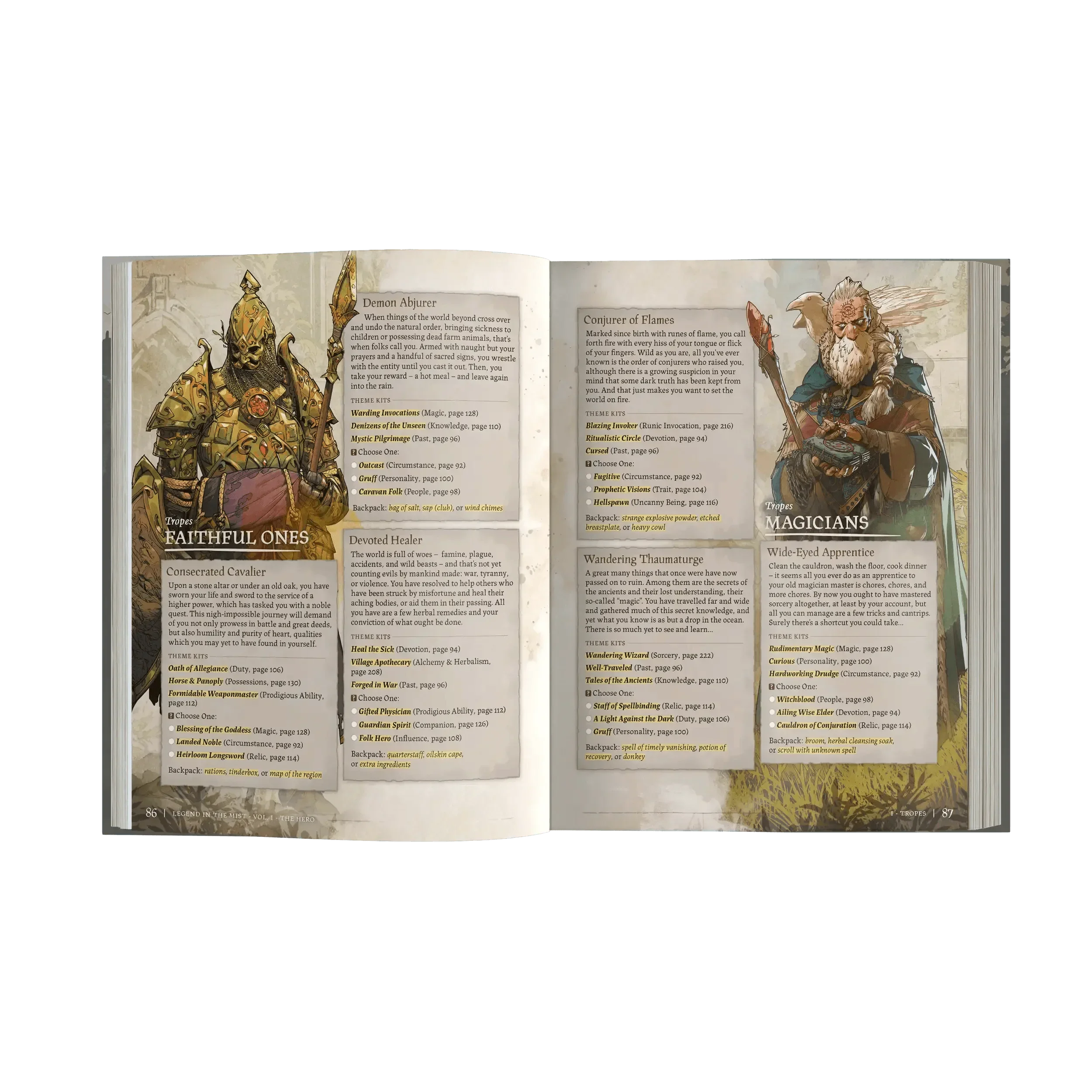 Legend in the Mist - Corebook