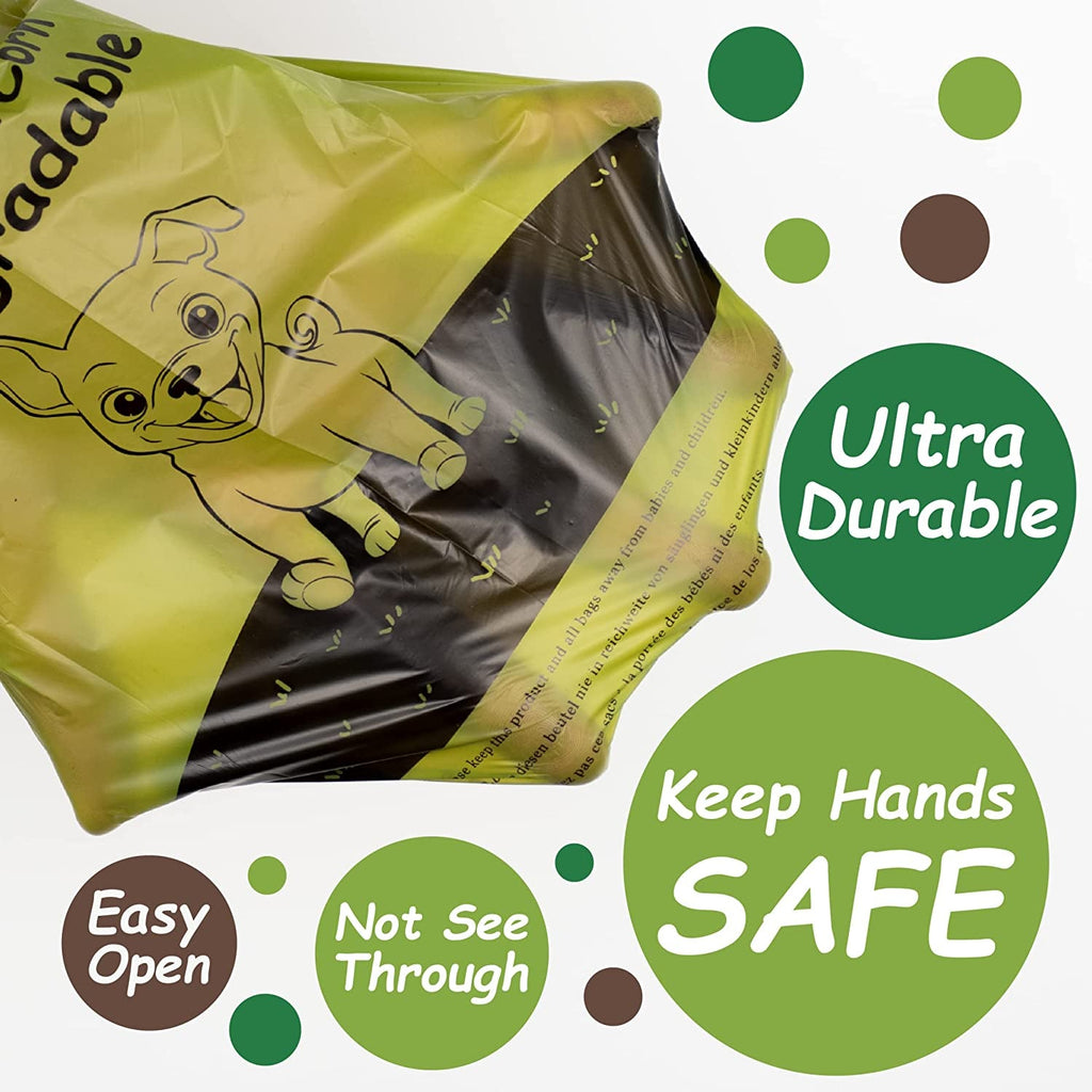 540 Count Dog Poop Bags Extra Thick Leak Proof Waste Bags Refill Rolls