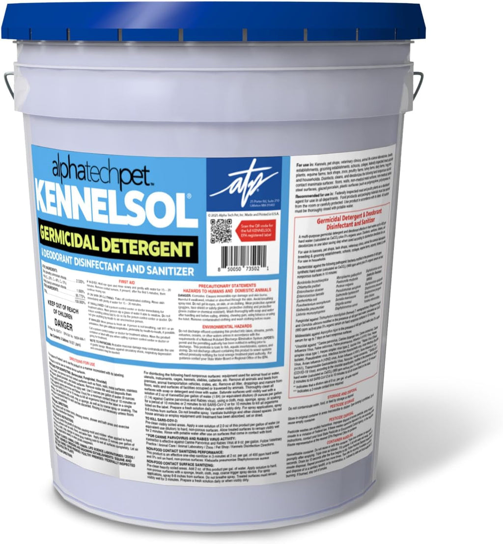KennelSol Dog Crate Cleaner & Disinfectant | EPA-Registered Parvo Cleaner 16 oz