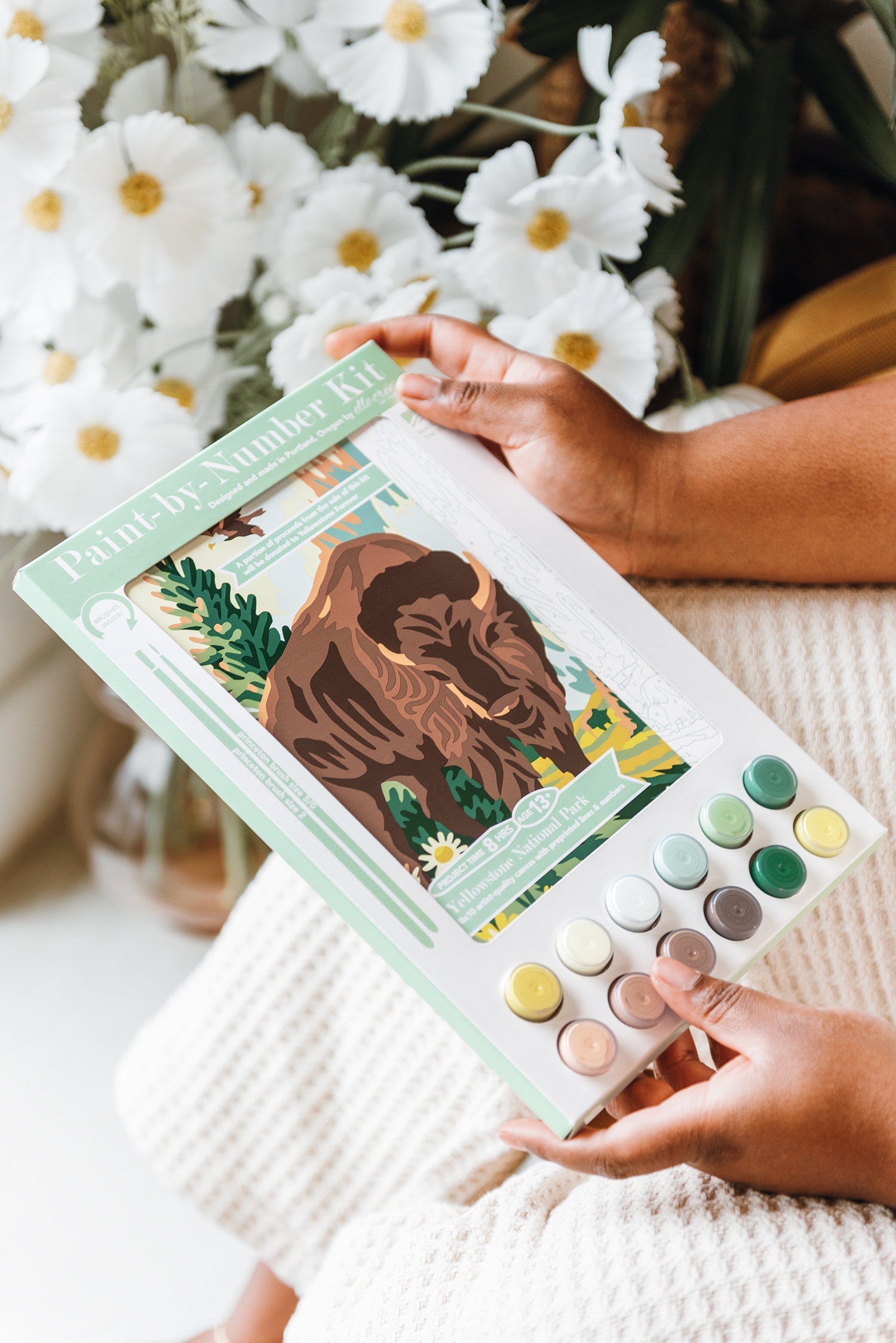 Yellowstone National Park | 8x10 paint-by-number kit