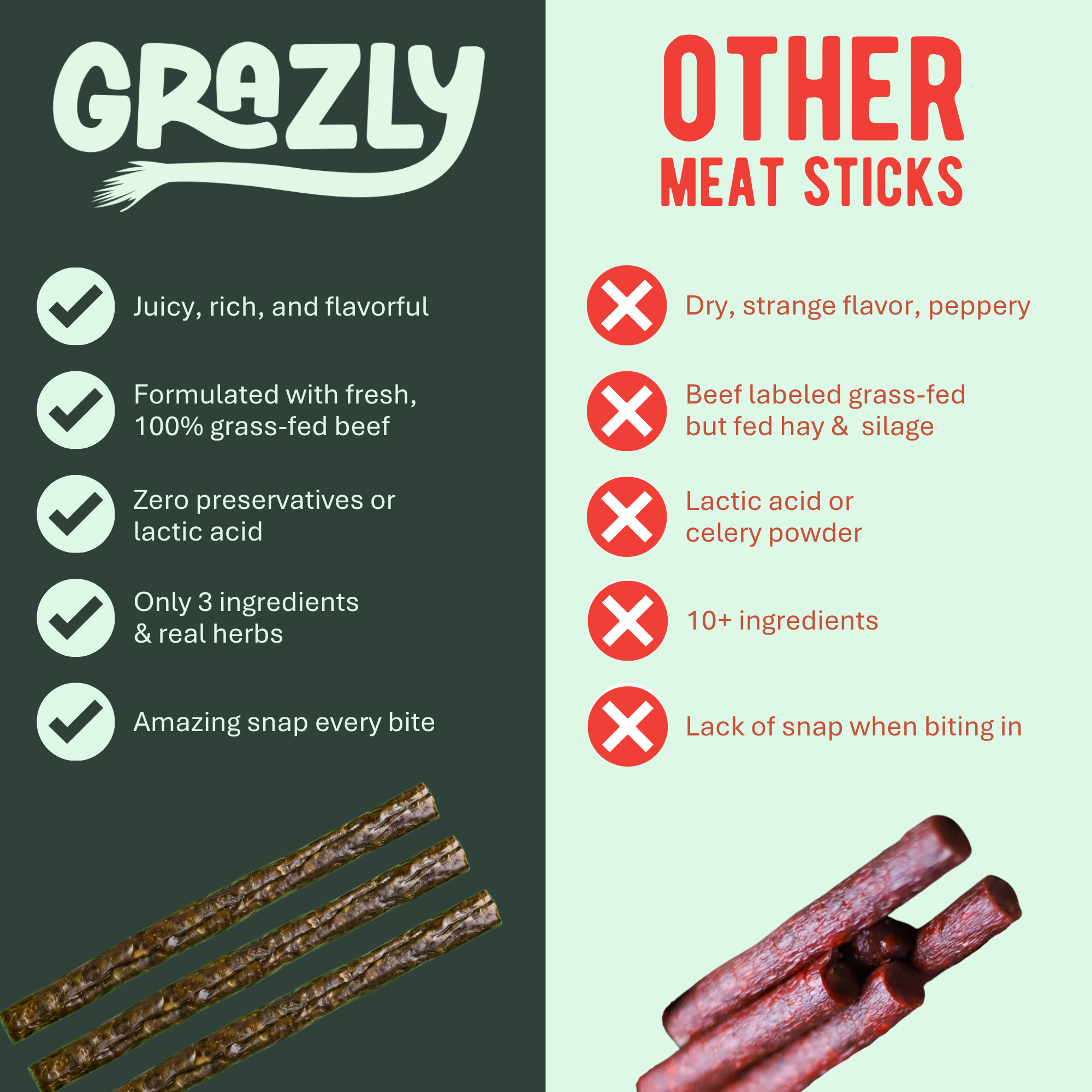 Chimichurri Beef Meat Sticks