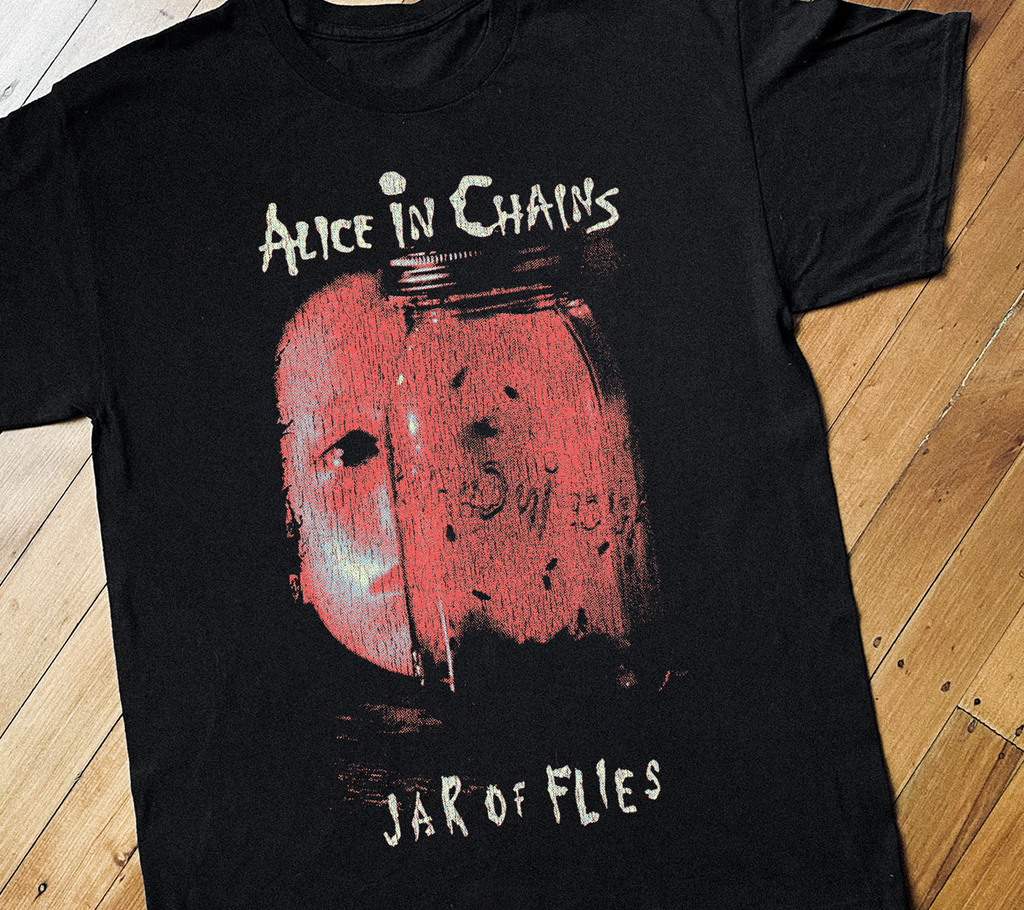 94 Jar Of Flies Promo Black T-Shirt