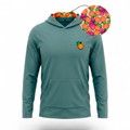 Peach Bellini Performance Hoodie | Lightweight Unisex Moisture-Wicking Athletic Hoodie