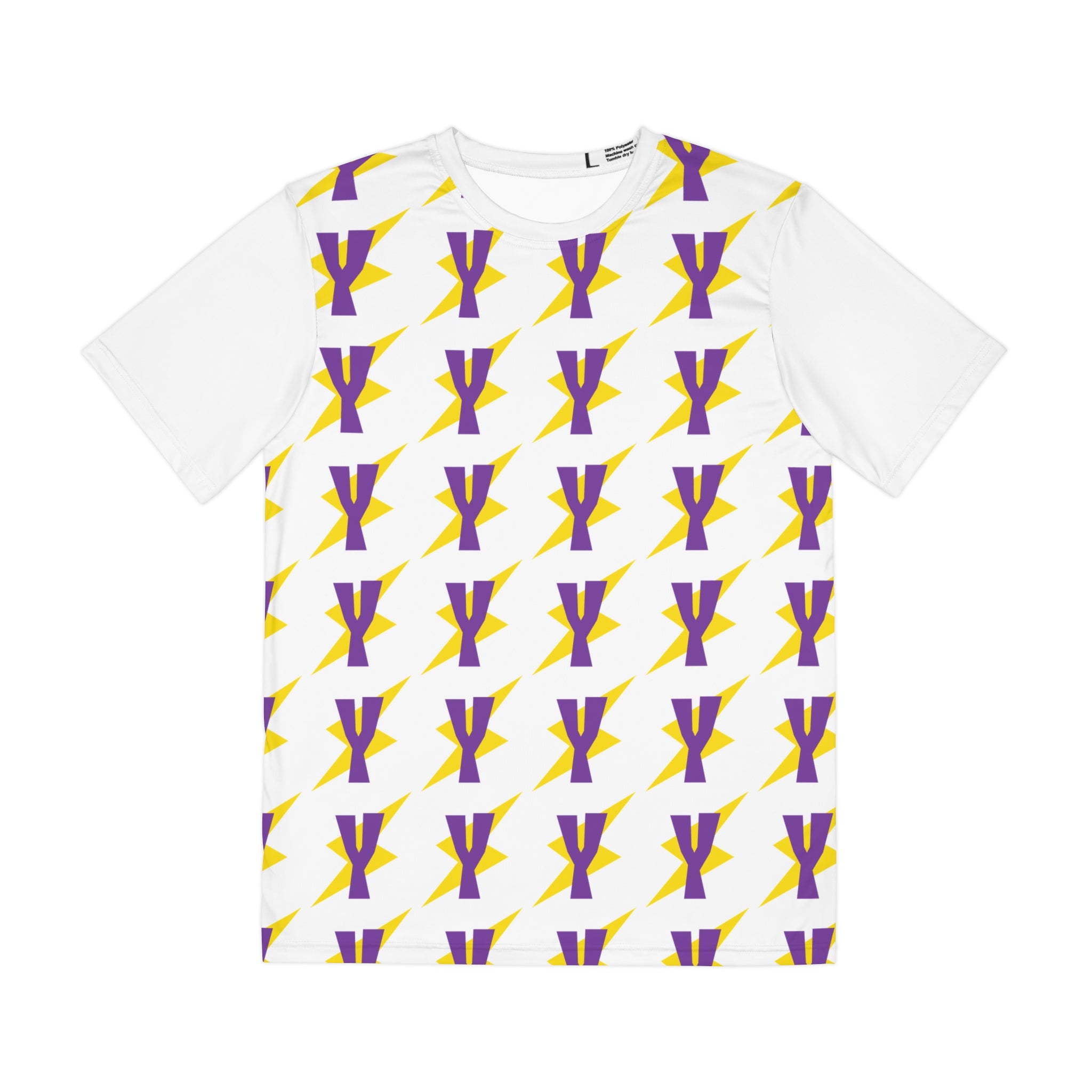 Yoink Head-to-Toe Tee — All-Over Bolt Print