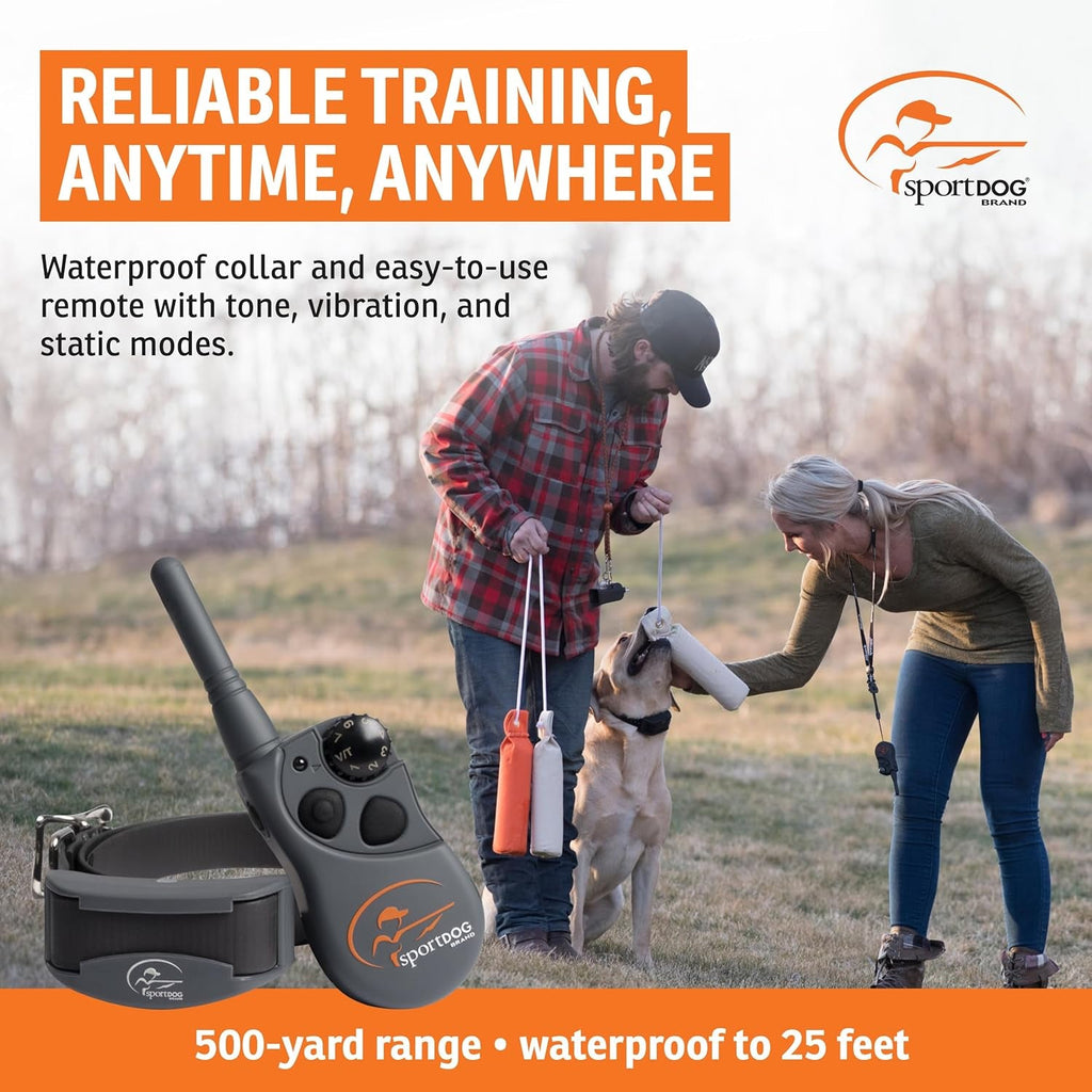 Remote Dog Training Collar Waterproof 500 Yard E Collar for Dogs