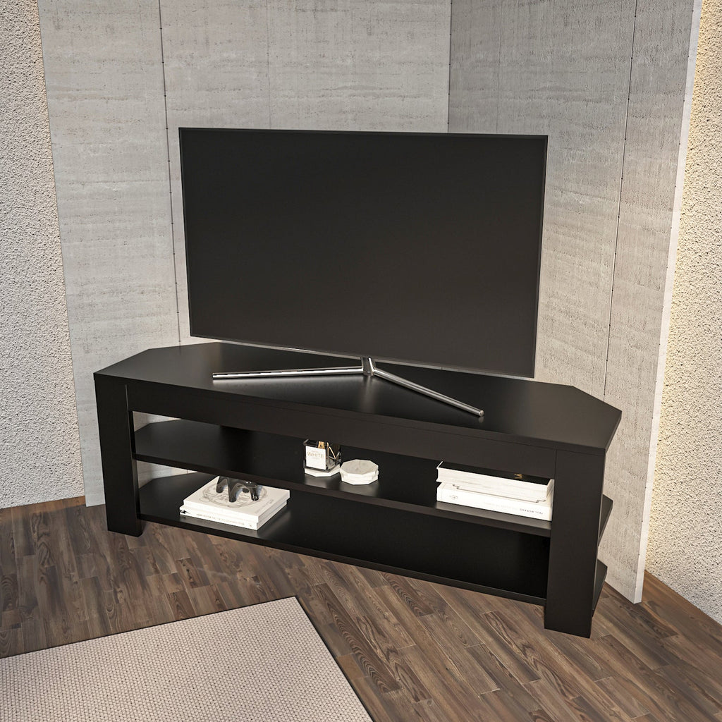 Rita 47" Modern Space-Saving Corner TV Stand