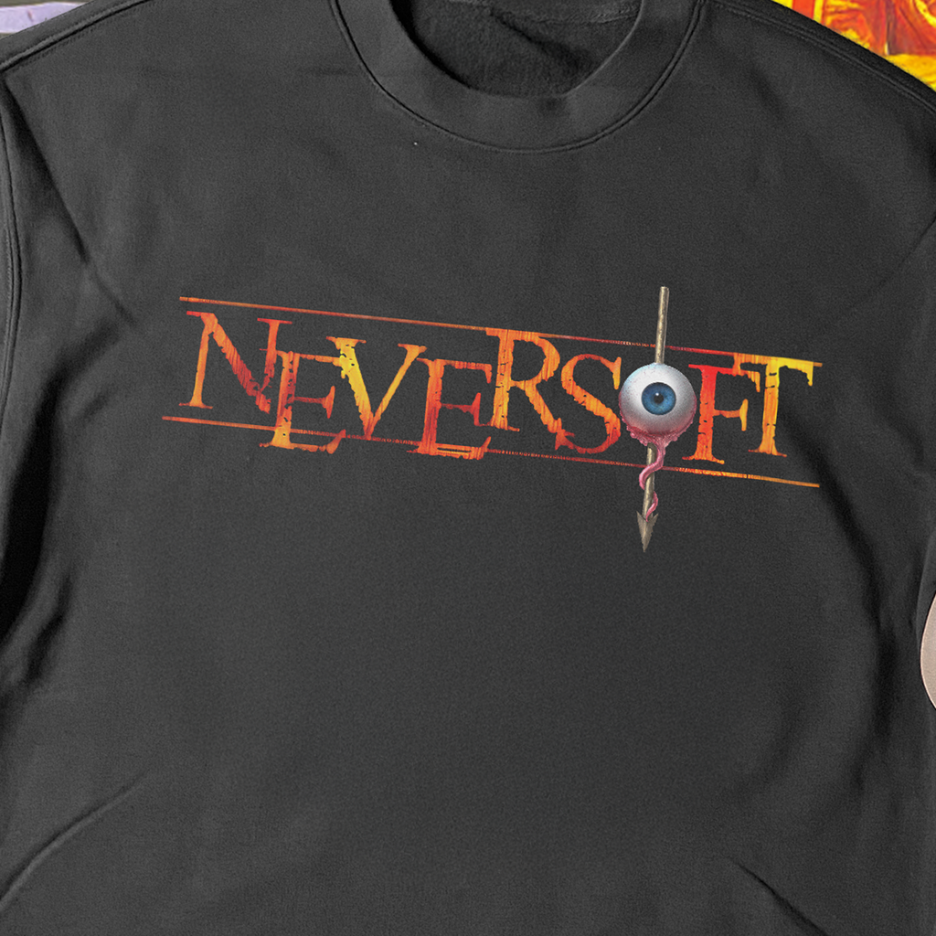 2000S 'Neversoft' Black Crewneck