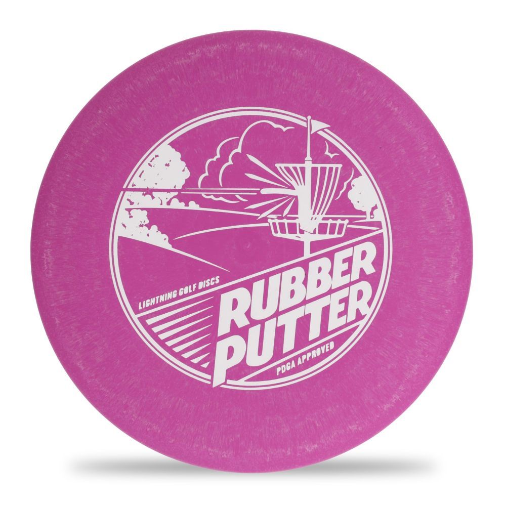 Lightning Sure Grip Rubber Putter Golf Disc