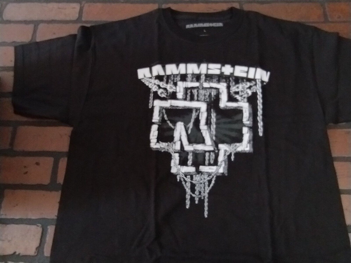 RAMMSTEIN - Inketten Logo T-shirt ~Never Worn~ L XL