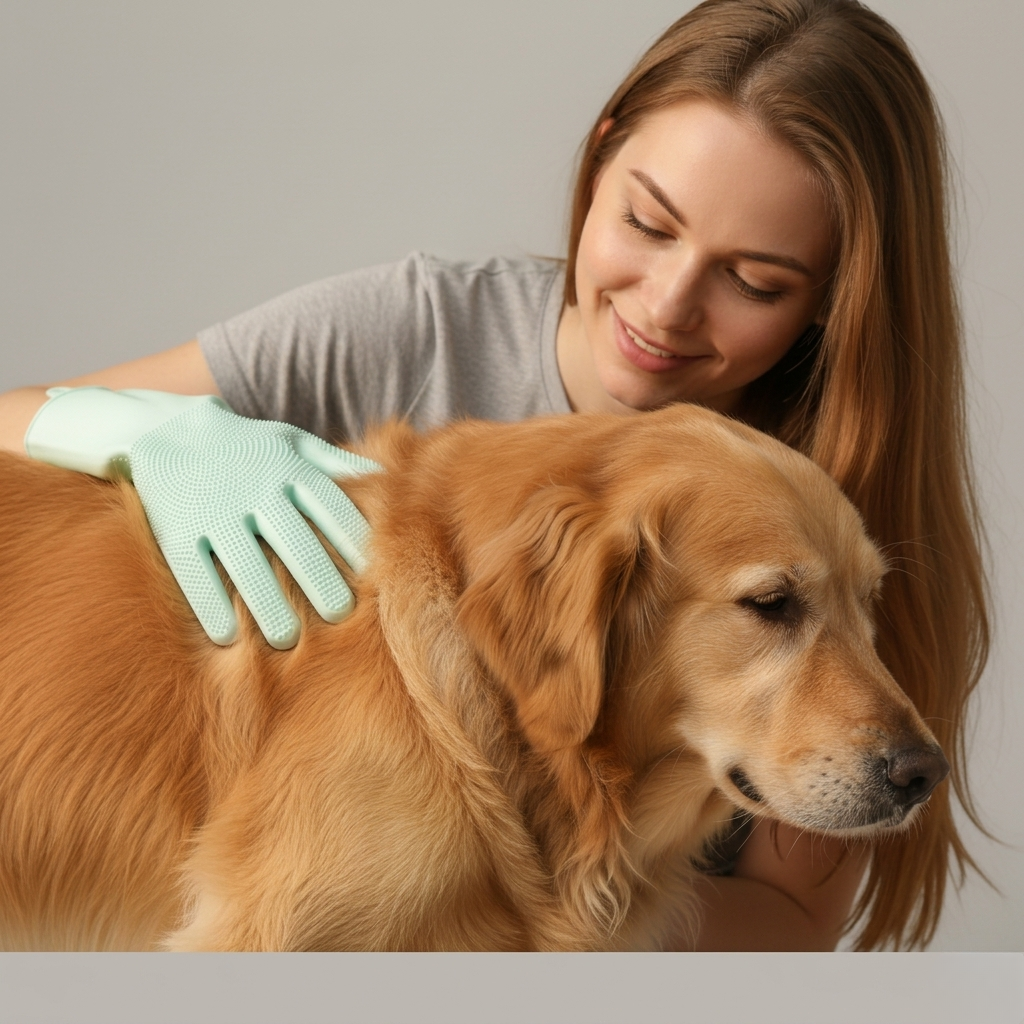 Silicone Pet Grooming Glove