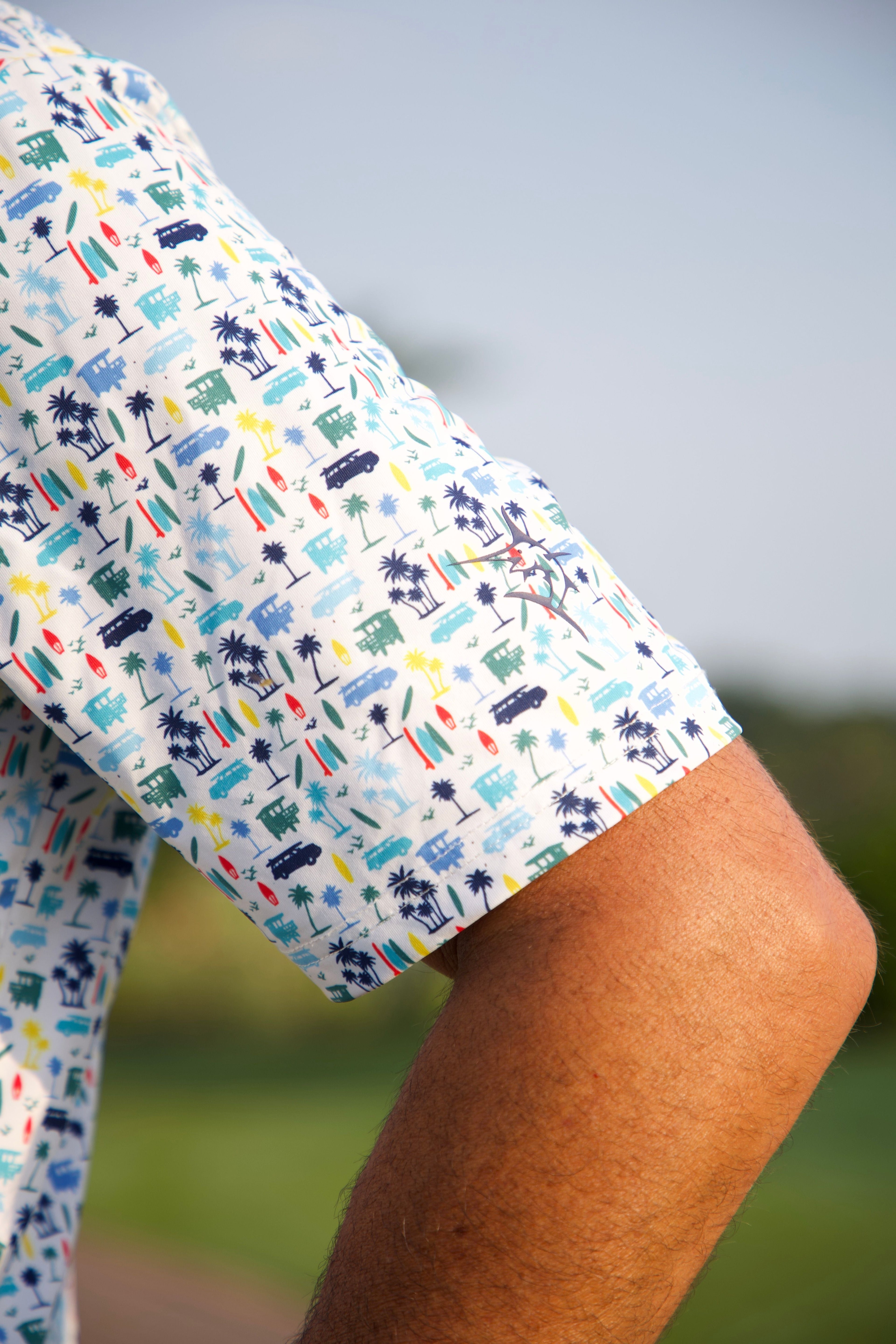 Surfs up Performance Polo