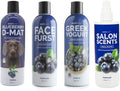 Blueberry Cat & Dog Grooming Bundle Shampoo Conditioner Spray Set