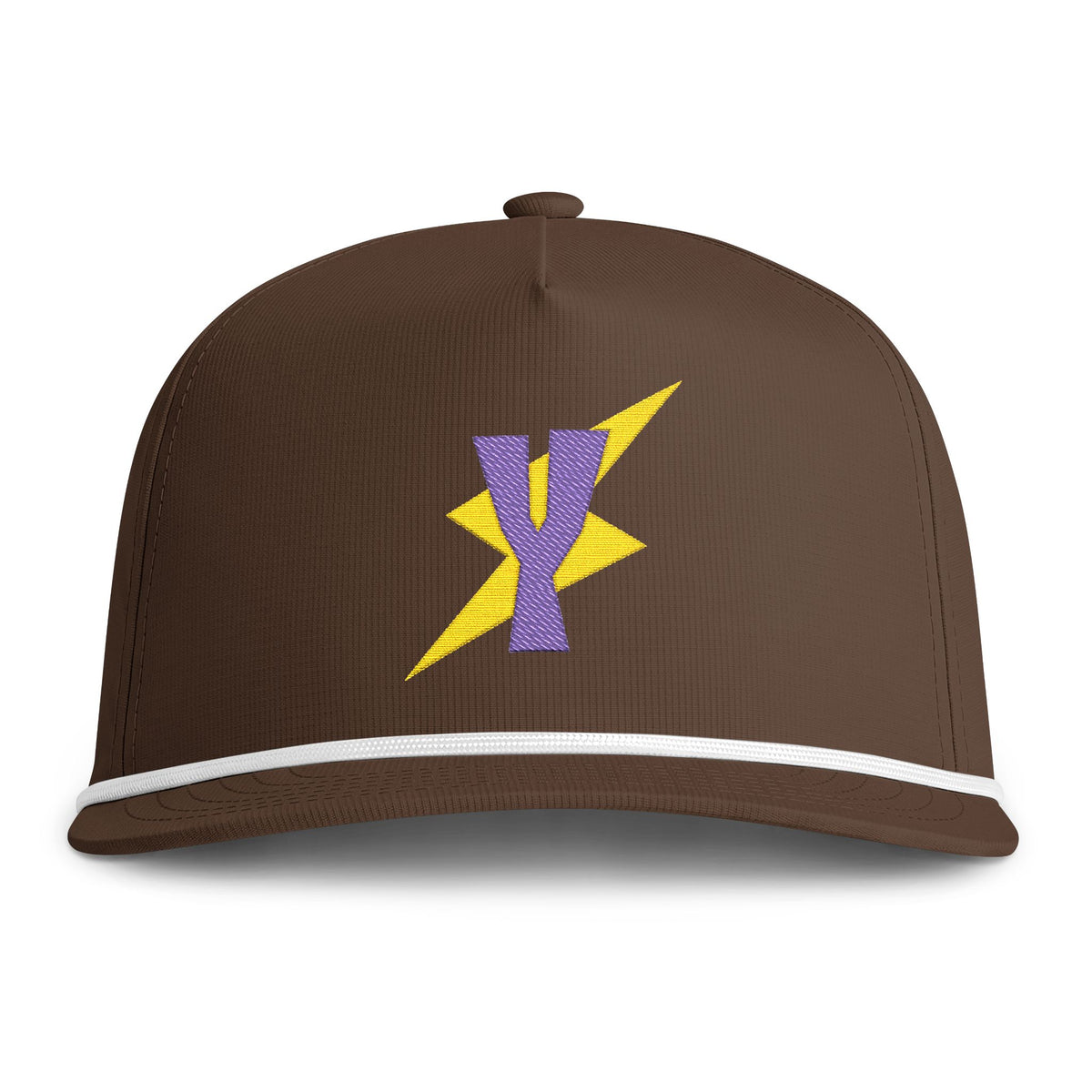 Yoink Sunwashed Rope Cap — Embroidered Bolt