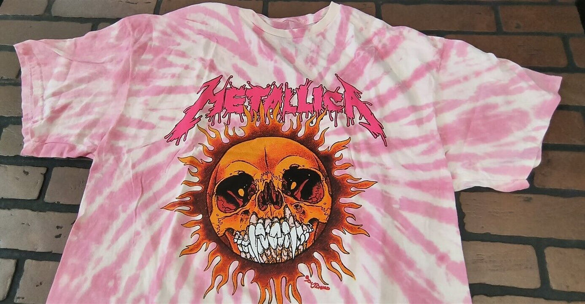 METALLICA - 2022 Pink T-shirt ~Licensed / Never Worn~ XS S M 2XL