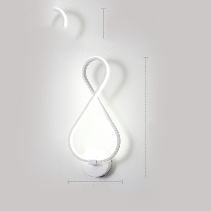 Nordic minimalist LED lamp