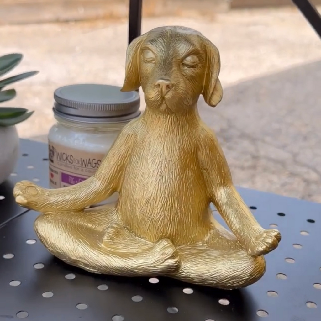 "Namaste Home With My Dog" Candle