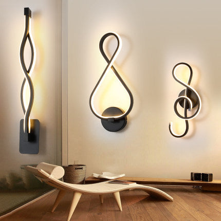 Nordic minimalist LED lamp