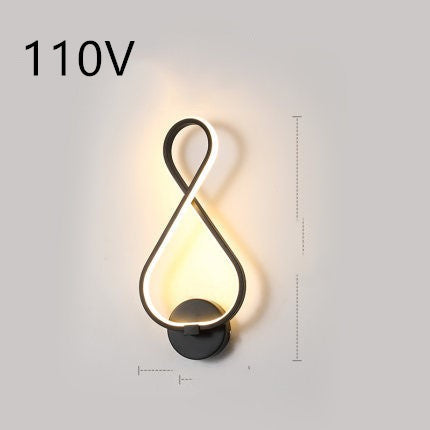 Nordic minimalist LED lamp