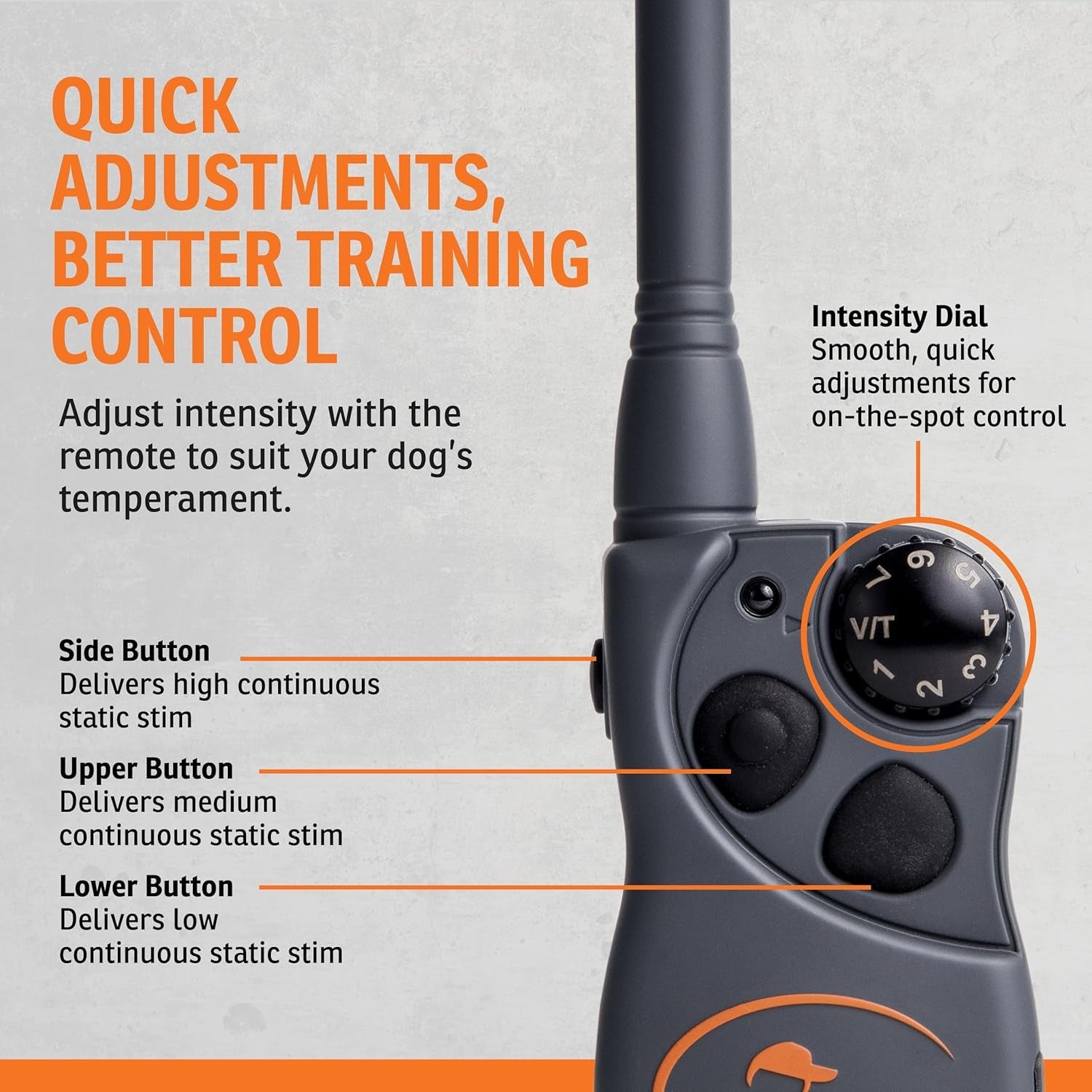 Remote Dog Training Collar Waterproof 500 Yard E Collar for Dogs