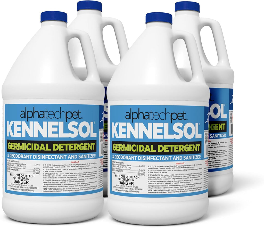 KennelSol Dog Crate Cleaner & Disinfectant | EPA-Registered Parvo Cleaner 16 oz