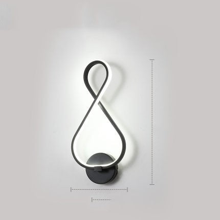 Nordic minimalist LED lamp