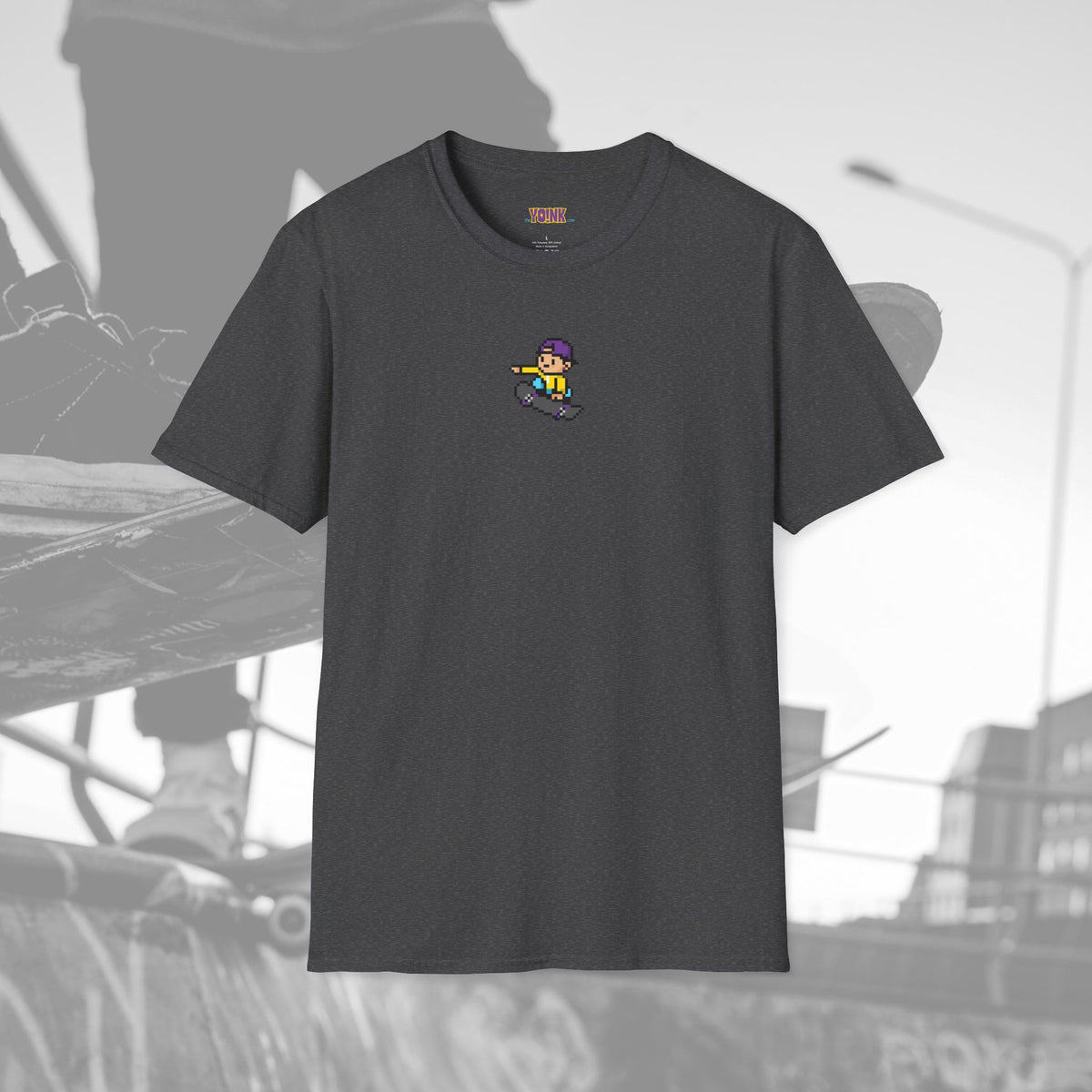 Yoink 360 Flip Tee — Ring-Spun Cotton Crew Neck Tee