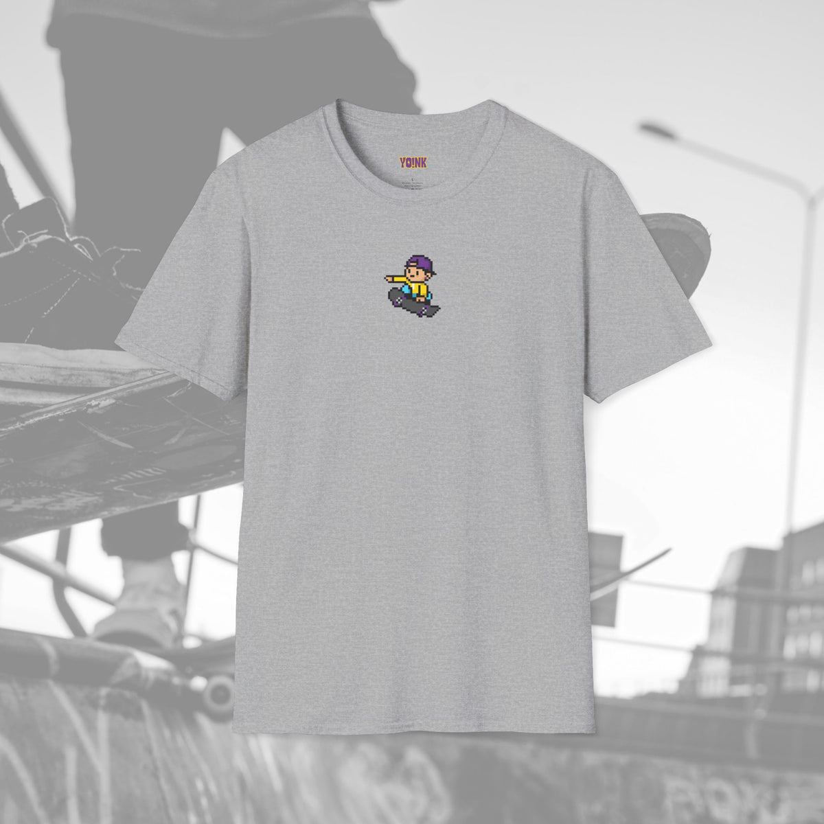 Yoink 360 Flip Tee — Ring-Spun Cotton Crew Neck Tee