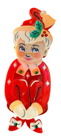 Mary Kitschmas KneeHugger Brooch by 50's Vintage Dame x Lipstick & Chrome