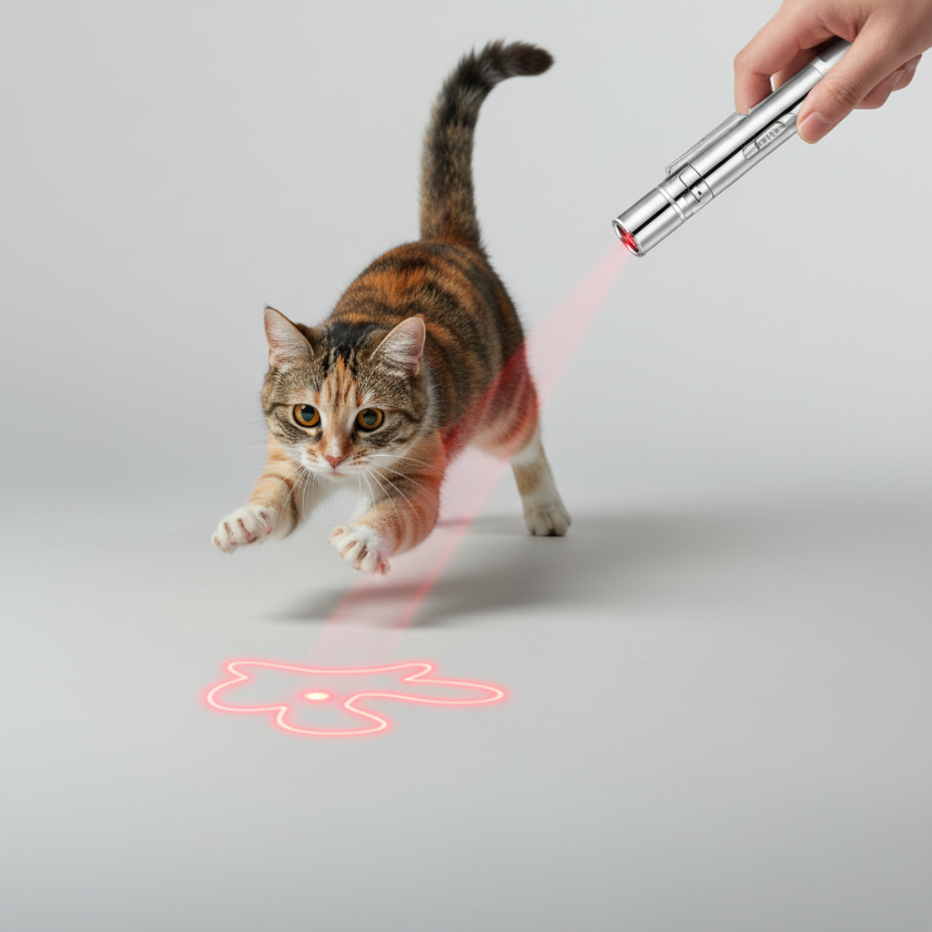 3-in-1 Laser Pet Toy & UV Flashlight Pen