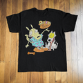 93 Rocko'S Modern Life Black T-Shirt