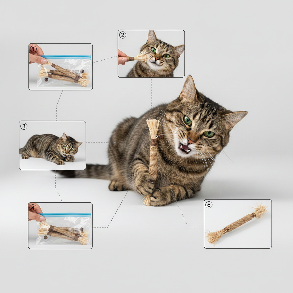 Chew Stick Cat Toy