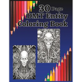 30 Page DMT Entity Coloring Book - Paperback