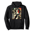 Punk Graffiti 90S Grunge Colorful Hoodie - Unique Graphic Men Women