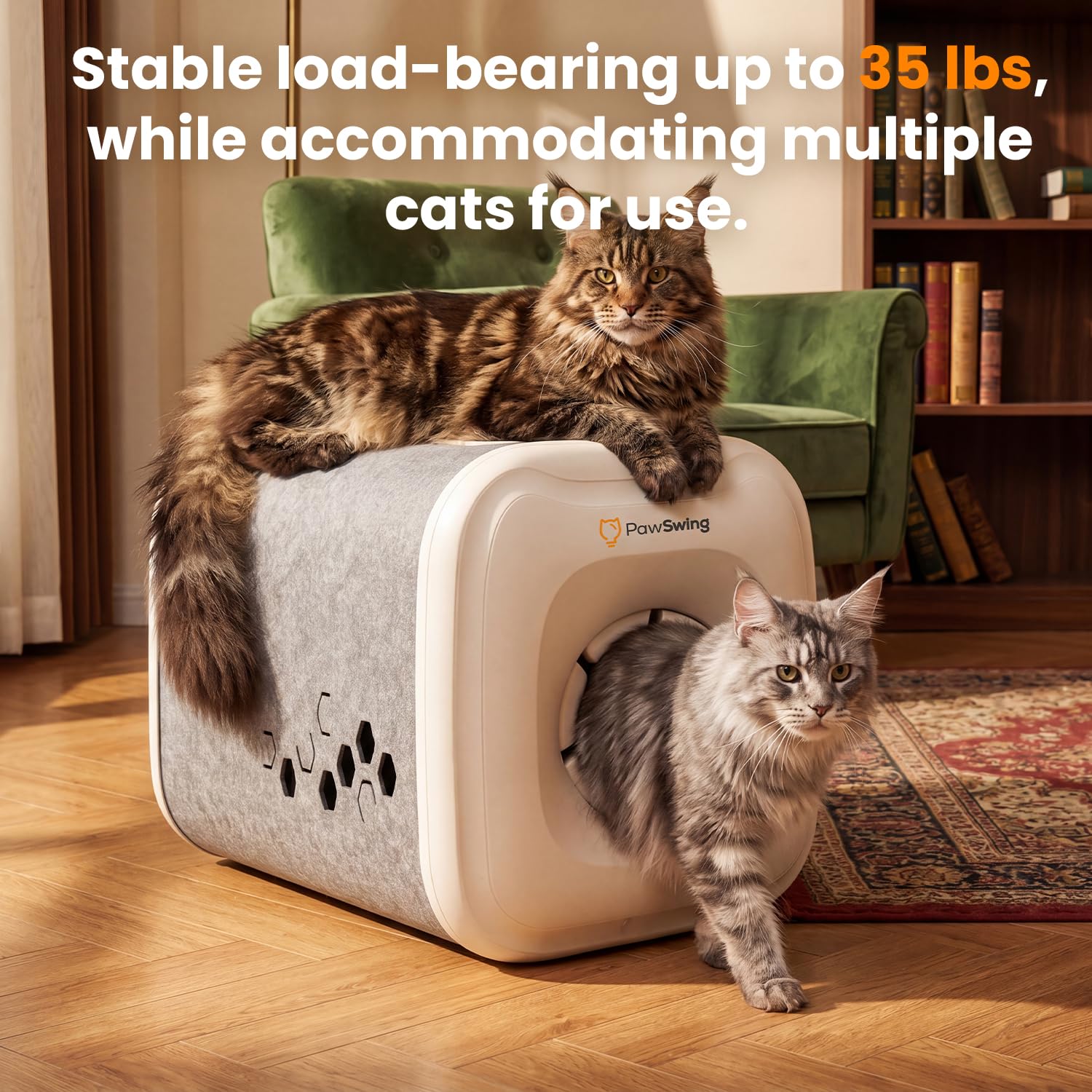Cat Self Groomer Plus 360 Brush Fur Collector for Large Cats