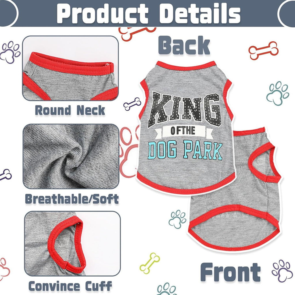 Small Dog Shirts — Cute Puppy Clothes for Chihuahua, Yorkie & Small Breeds | 4-Pack