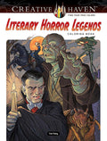 Creative Haven Literary Horror Legends Coloring Book (Adult Coloring Books: Literature)