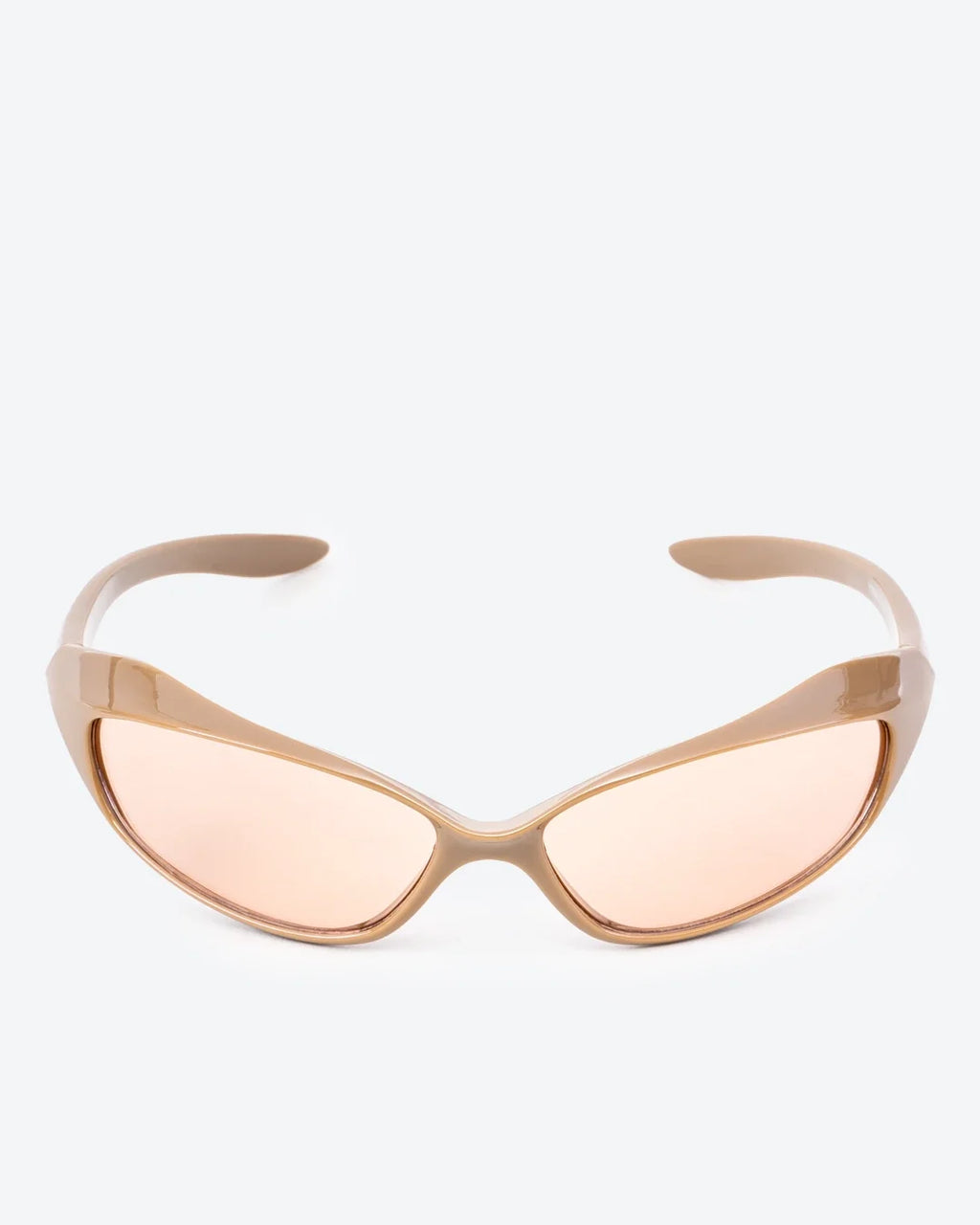 ZANE - Champagne Lenses, Brown Frame