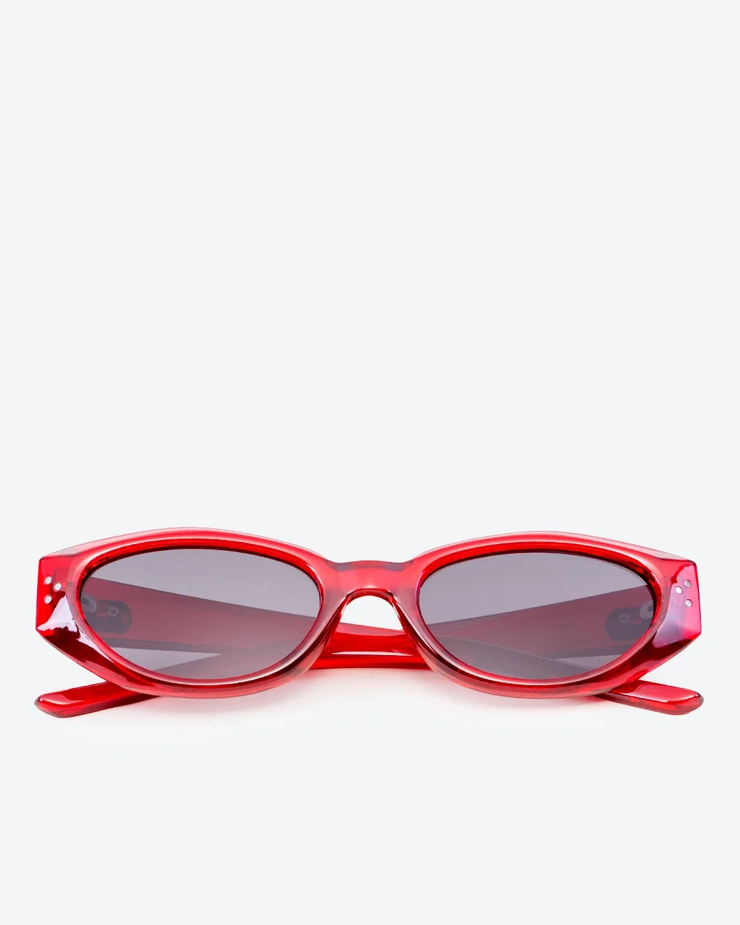 VEGA - Black Lenses, Translucent Red Frame