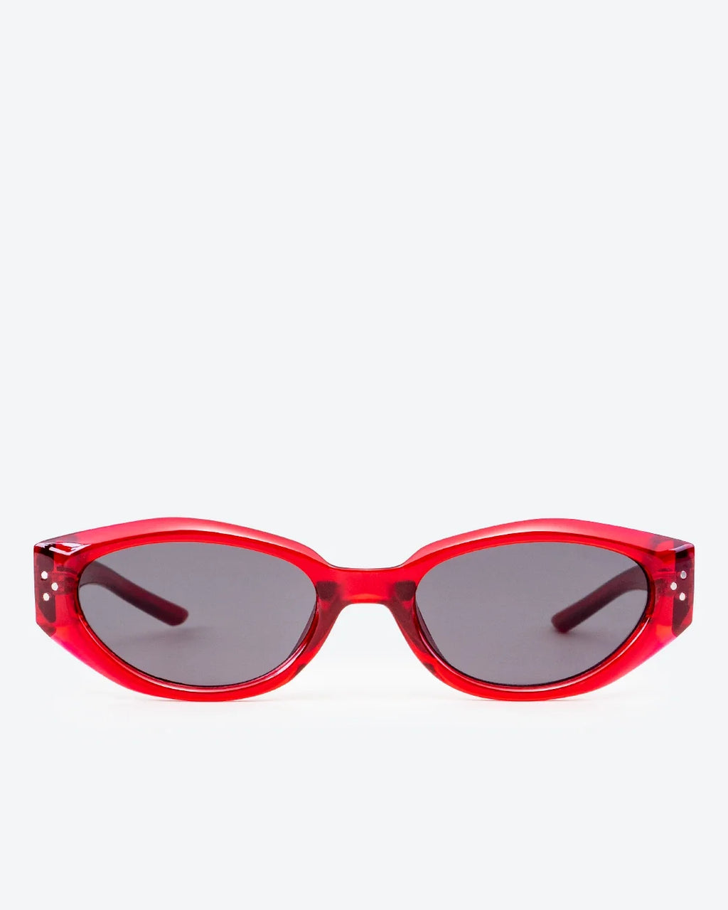 VEGA - Black Lenses, Translucent Red Frame