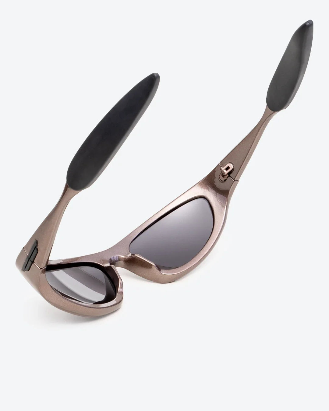 ELECTRA - Black Polarized Lenses, Baby Blue Frame