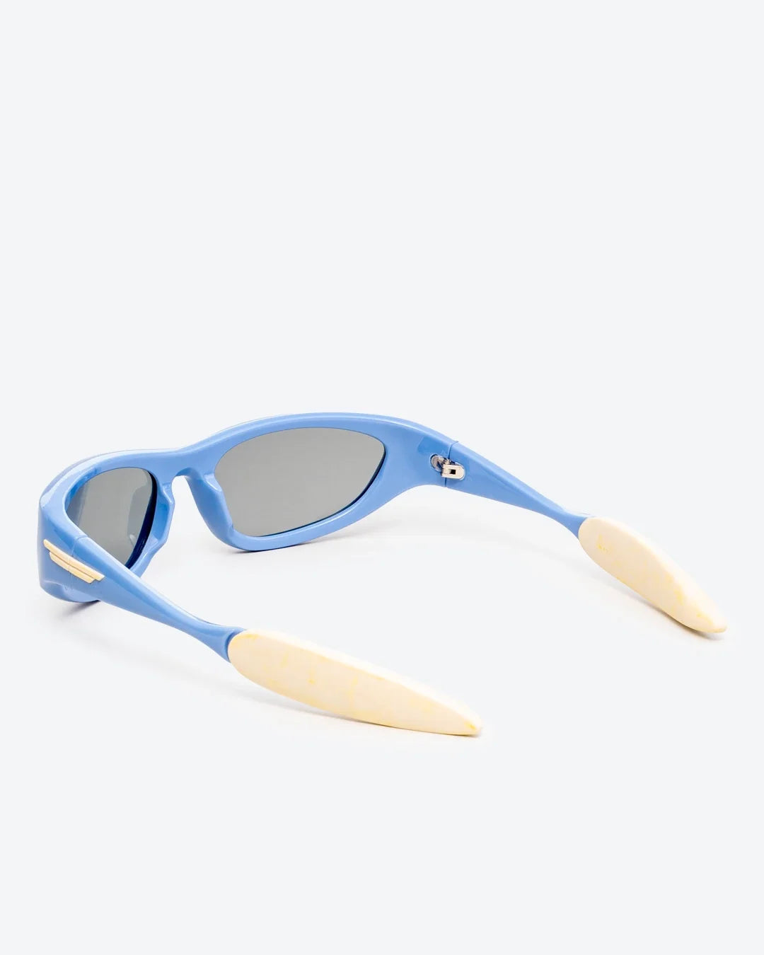 ELECTRA - Black Polarized Lenses, Baby Blue Frame