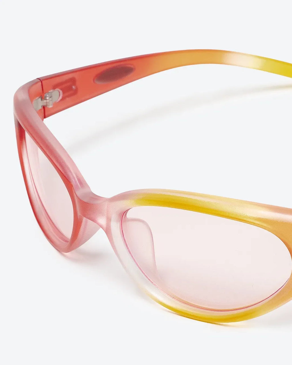 ALLURE - Pastel Pink Lenses, Multicolor Red Frame