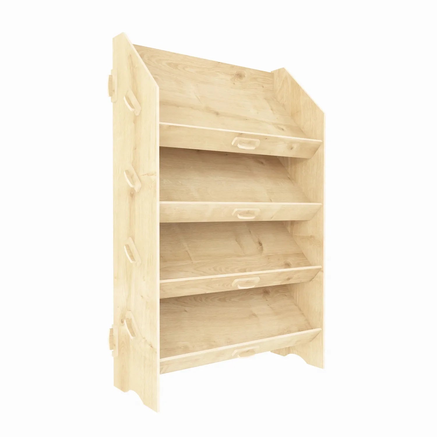 Aros 39" Tall MDF Bookcase | Bookshelf | Display Unit