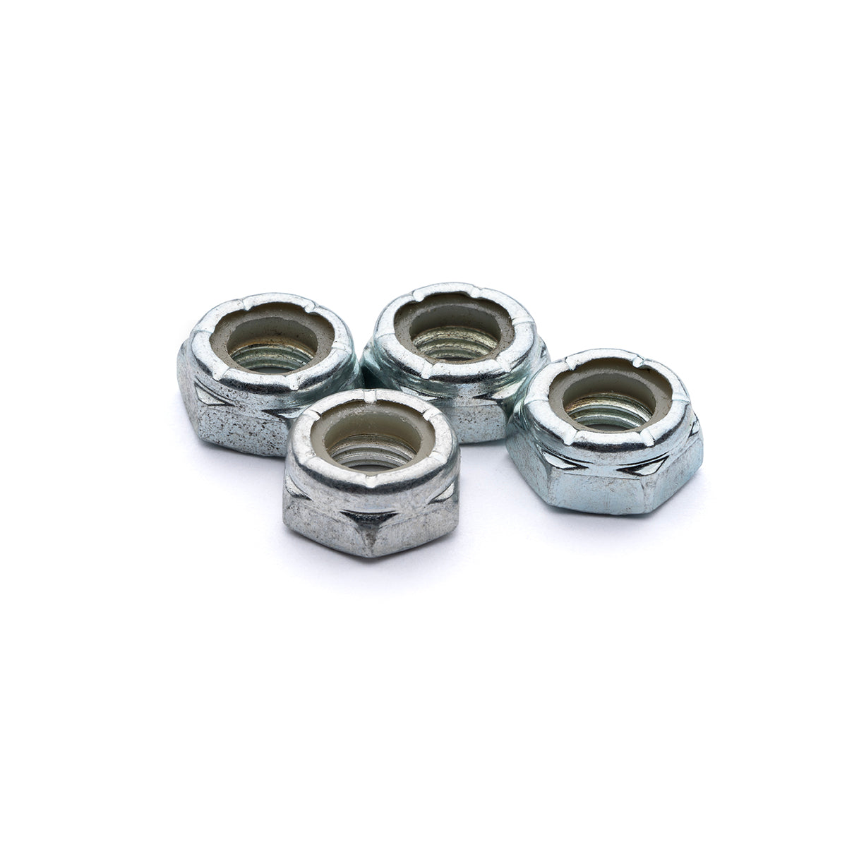 Paris Hardware Axle Nuts - Silver