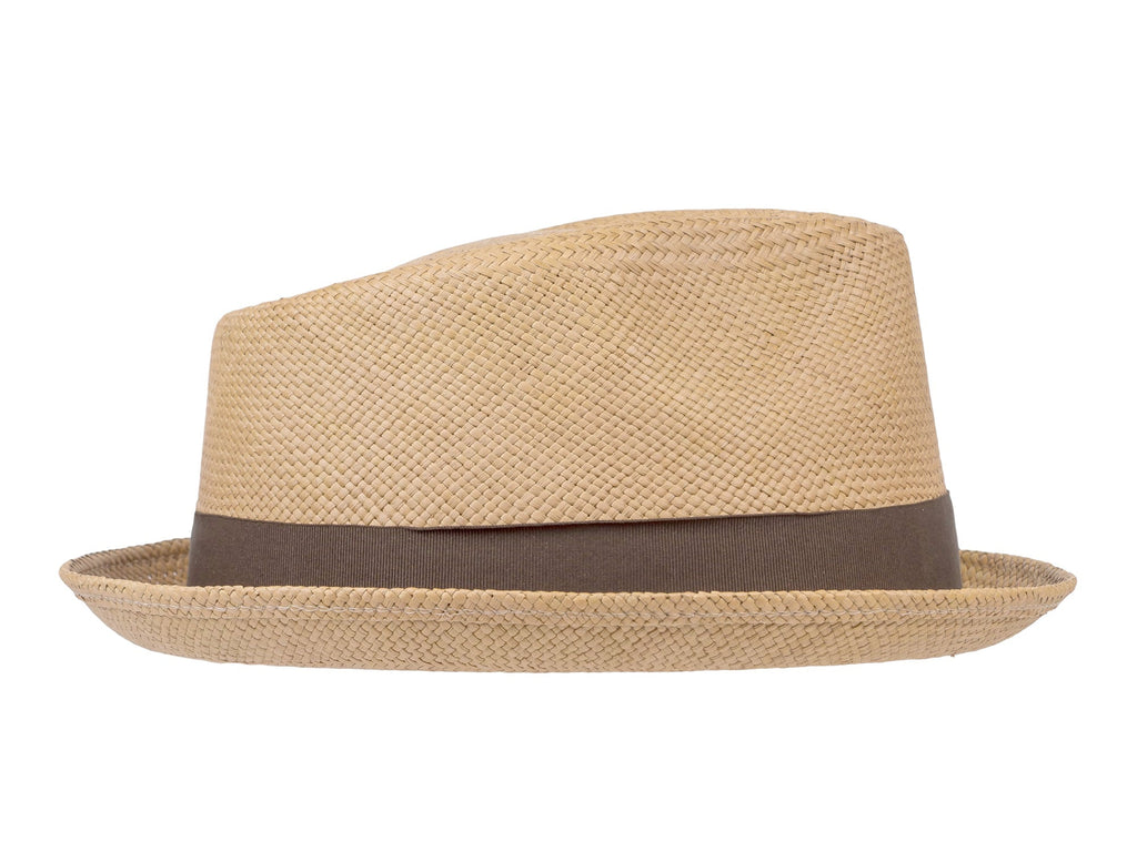 Boston Trilby Panama Hat - Handwoven