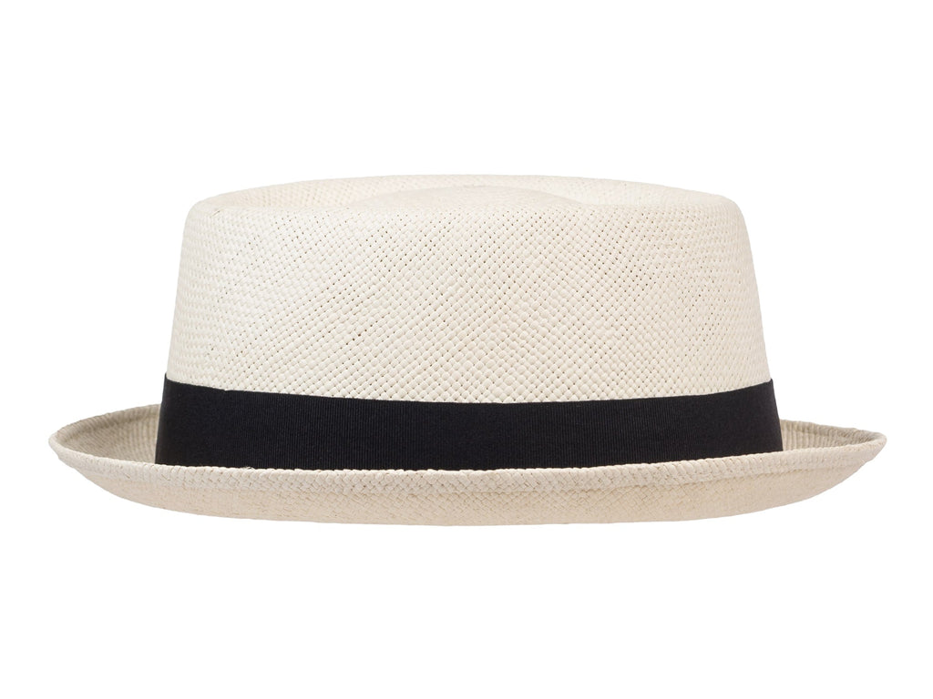 Pork Pie Trilby Panama Hat - Handwoven