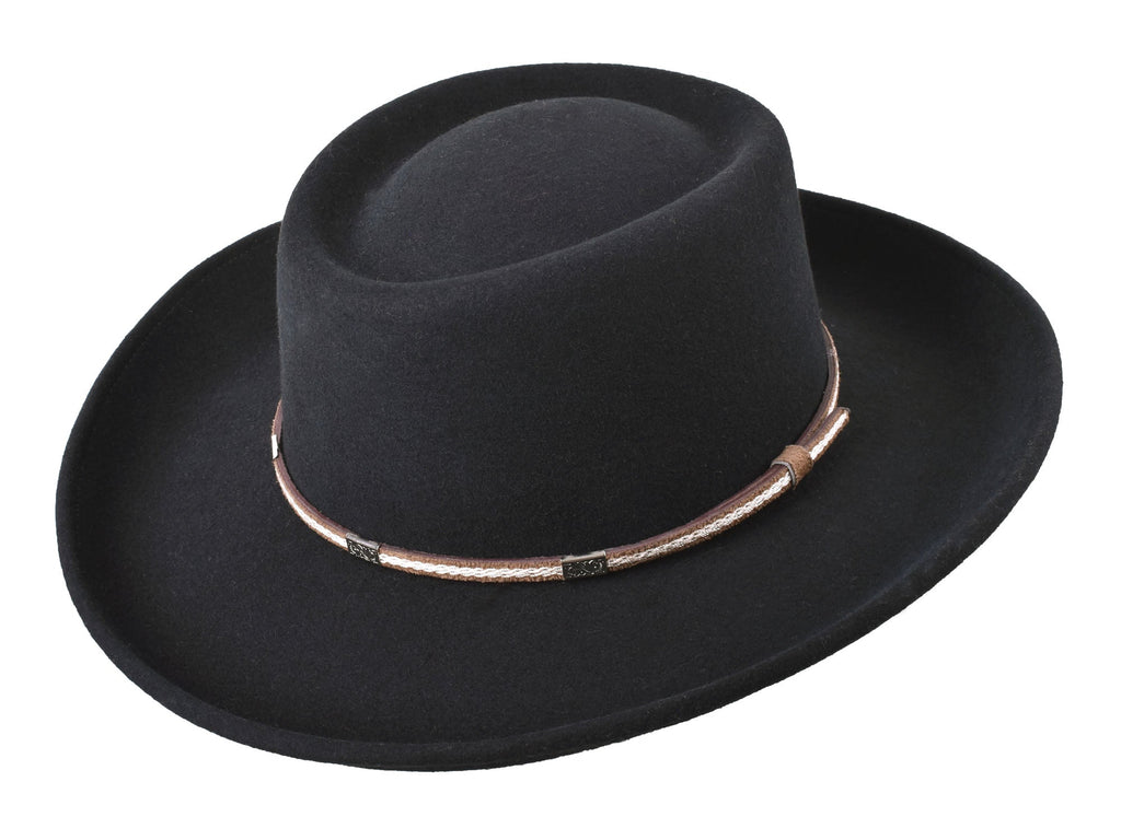 Outdoor Merino wool felt hat Rust