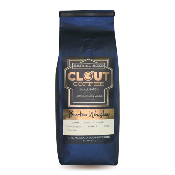Bourbon Barrel Aged Colombian Coffee, 16oz
