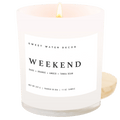 Weekend Soy Candle - White Jar - 11 oz