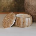 Pumpkin Spice Soy Candle - Ceramic Pumpkin Jar - 8 oz